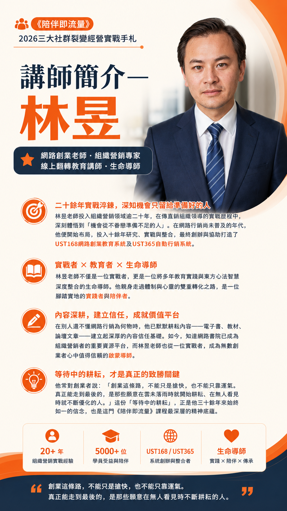 林昱老師 簡介